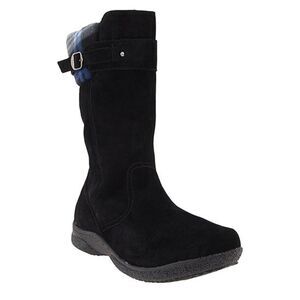Propet VAIL | Women’s Black Leather Tall Winter Snow Boots